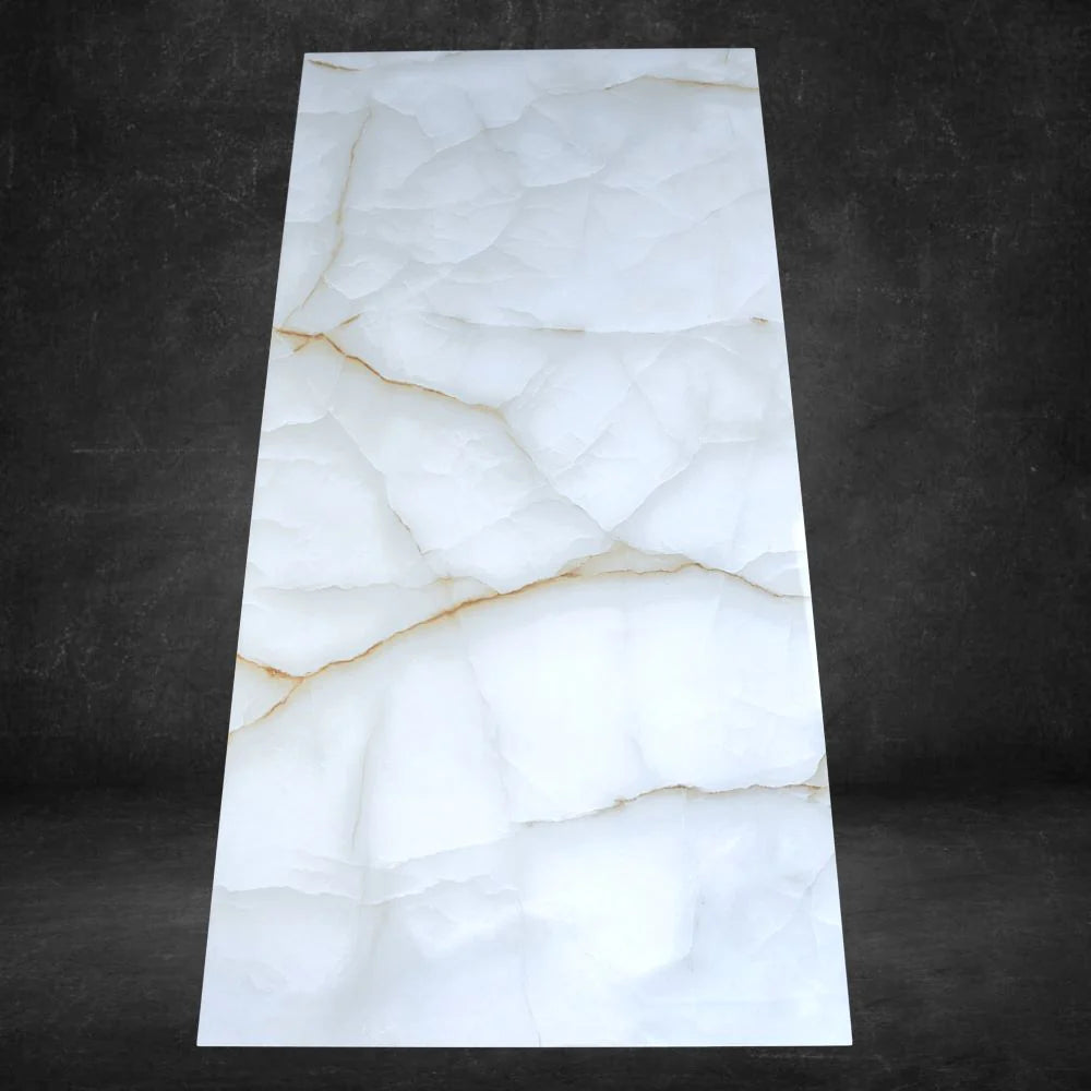 Onyx Leaf Polished Porcelain Wall & Floor Tile 60 x 120 (cm)