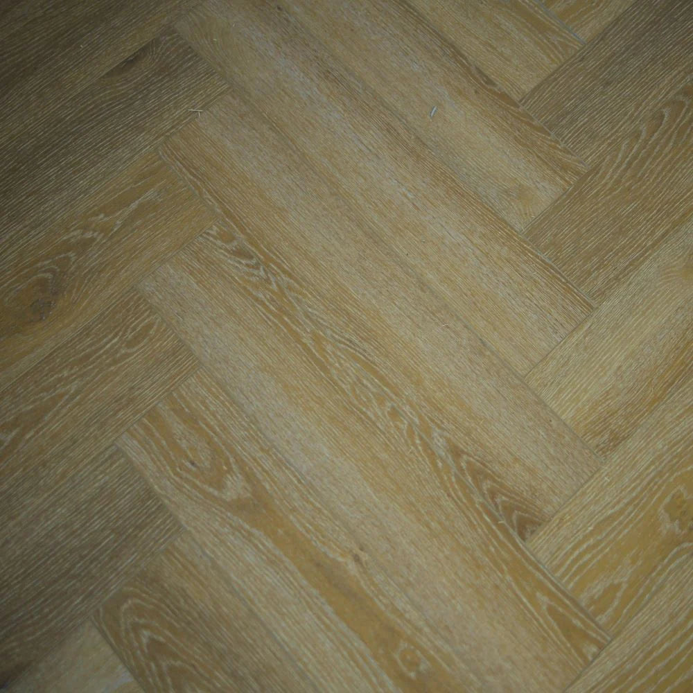 BML Herringbone Honey Oak SPC Luxury Vinyl Flooring