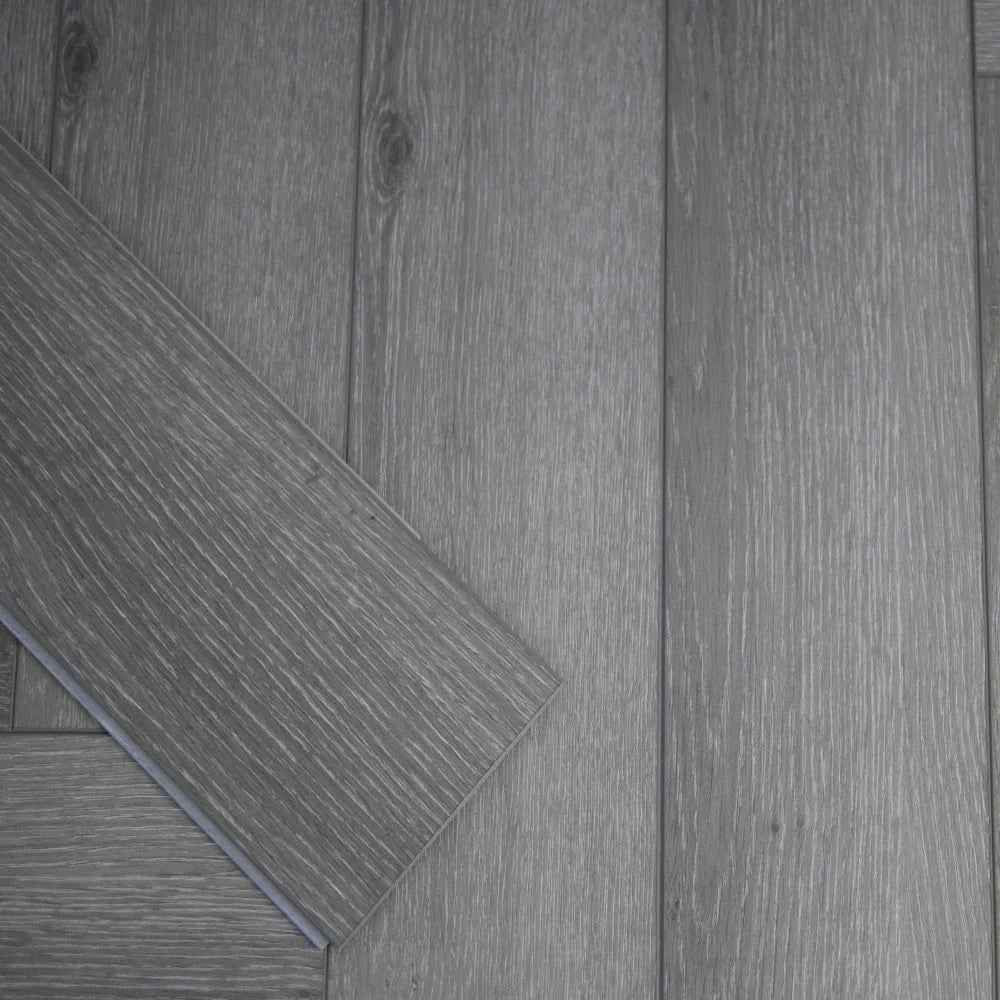 BML Herringbone Pearl Grey Oak SPC Luxury Vinyl Flooring