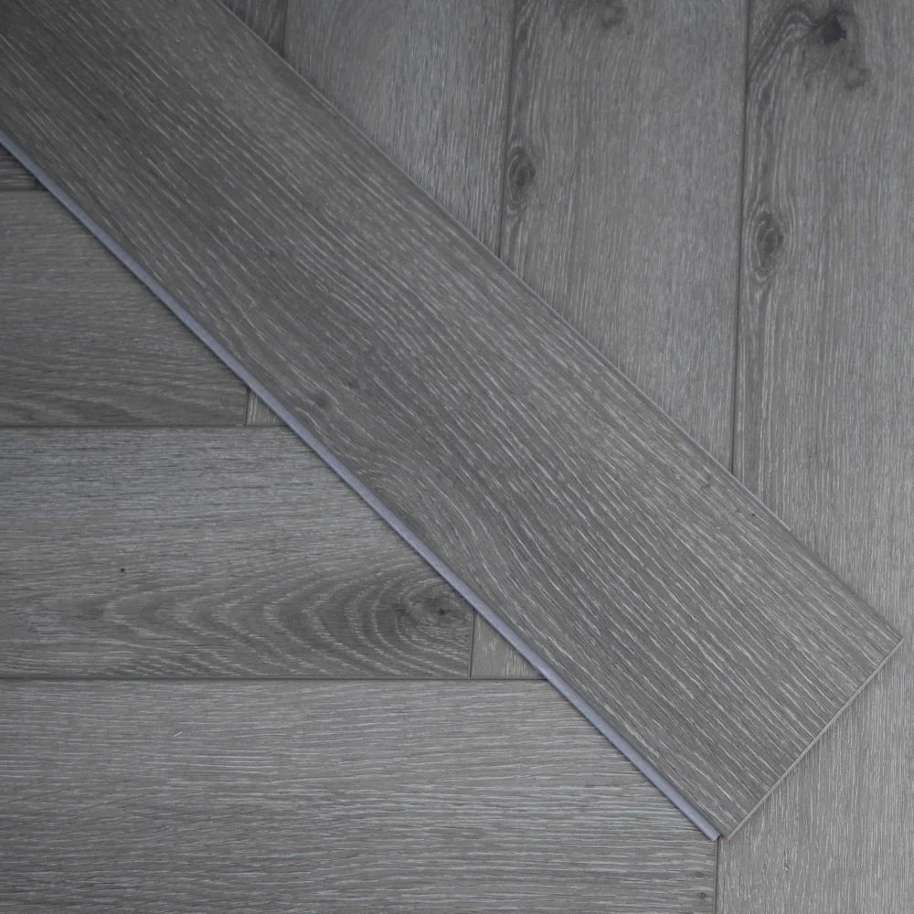 BML Herringbone Pearl Grey Oak SPC Luxury Vinyl Flooring