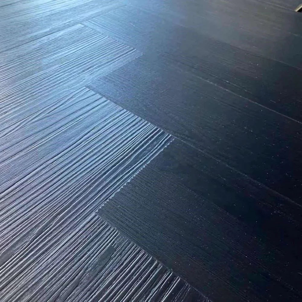 BML Herringbone Black Oak SPC Luxury Vinyl Flooring